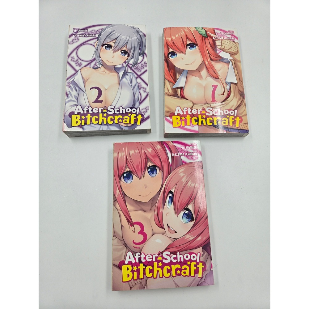 After School Bitchcraft Vol. 1-3 English Manga Graphic Novel NEW Yen Press